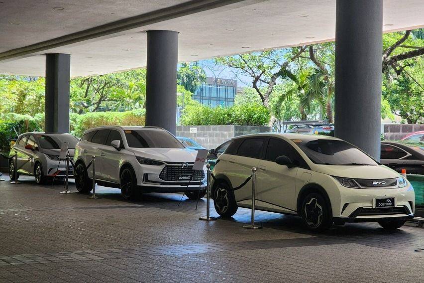 BYD vehicles