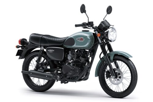 Kawasaki W175 SE dan Cafe Mendapat Warna Baru