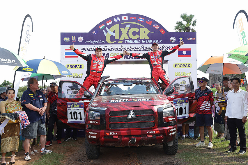 Mitsubishi unable to defend 2023 AXCR title, finishes 3rd Mitsubishi unable to defend 2023 AXCR title, finishes 3rd