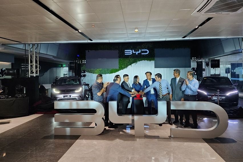 AC Motors, STAR Corp. open largest BYD dealership in QC