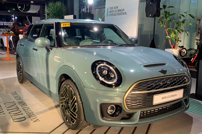 mini clubman untold edition 1