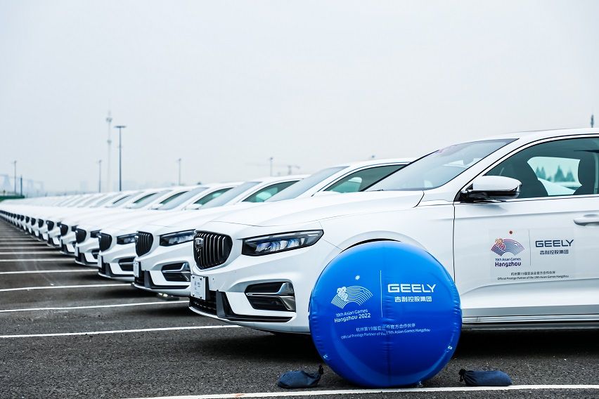 Geely Group is 19th Asian Games’ mobility partner Geely at 19th Asian Games