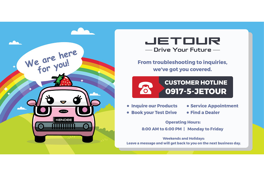 Jetour PH launches customer hotline, chatbot service jetour chatbot