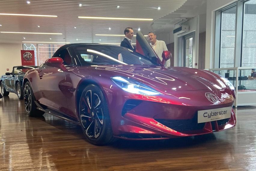 MG Cyberster to make PH debut by 2024? MG Cyberster