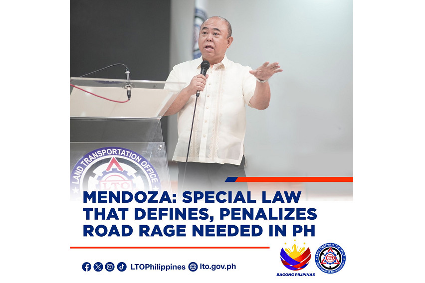 LTO chief pushes for stiffer road rage penalties lto road rage