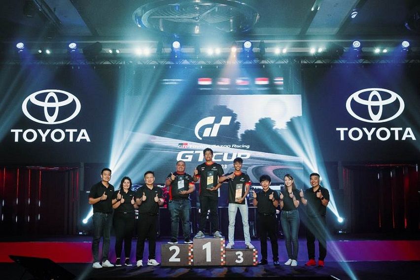 Moreno gets slot in Toyota GR GT Cup 2023 global finals TGR GT Cup 2023 Asia leg podium finishers