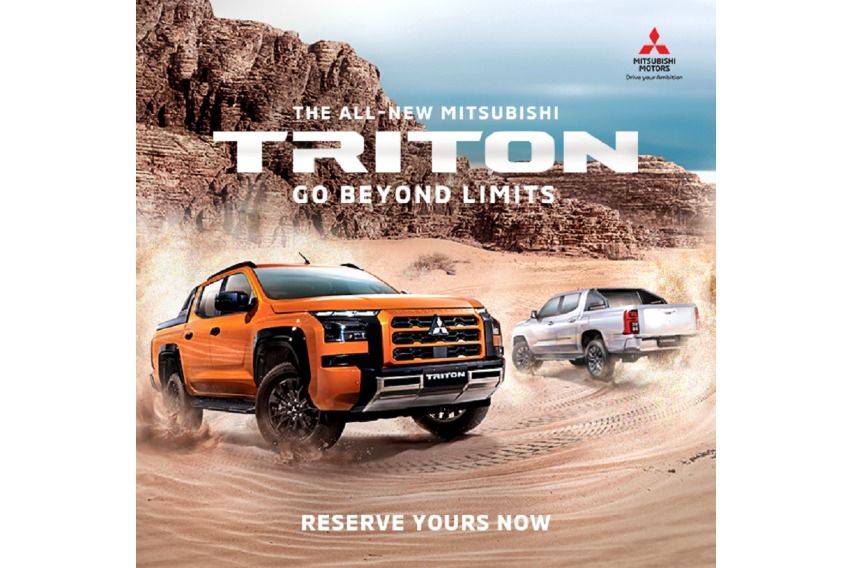 All New Triton Pre-Booking