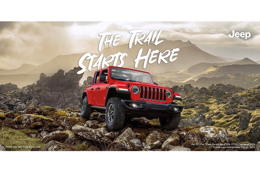Jeep PH rolls out 'The Trail Starts Here' promo