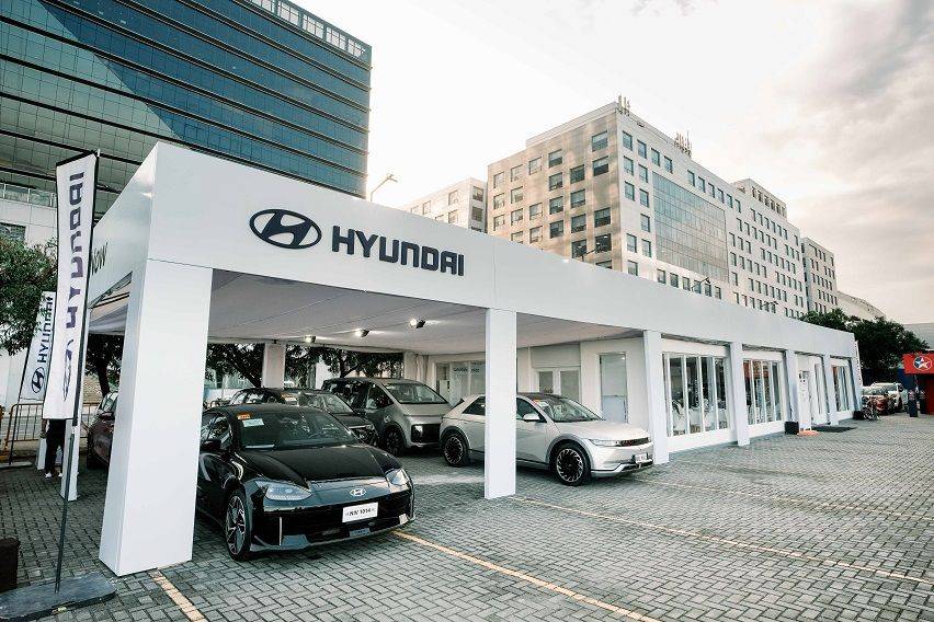 Hyundai booth