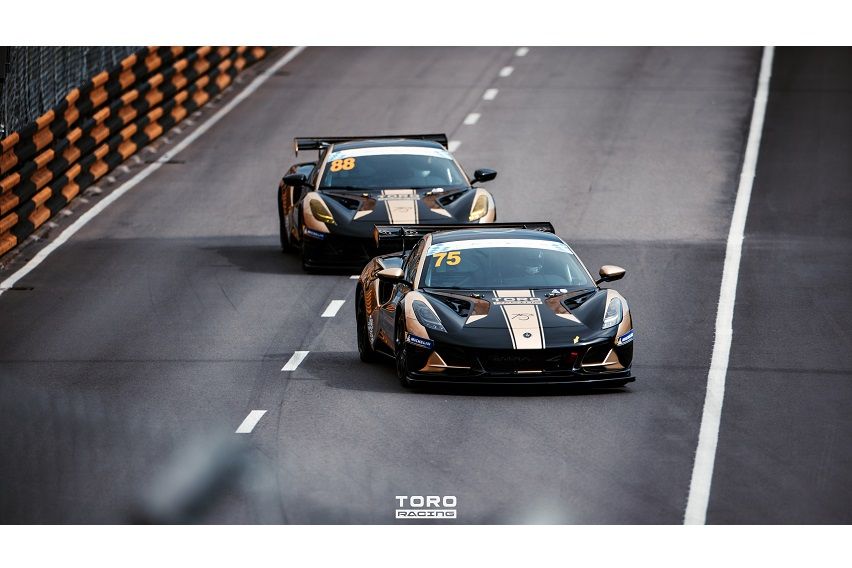 Lotus Emira GT4 victorious in Macau GP Lotus Emira GT4 victorious in Macau GP