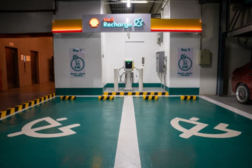 Shell establishes Recharge station in Taguig Shell Recharge X NEO