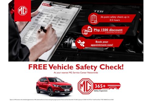 MG PH rolls out free vehicle safety check initiative MG PH rolls out free vehicle safety check initiative