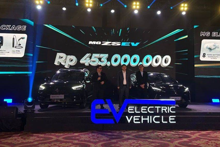 harga MG ZS EV