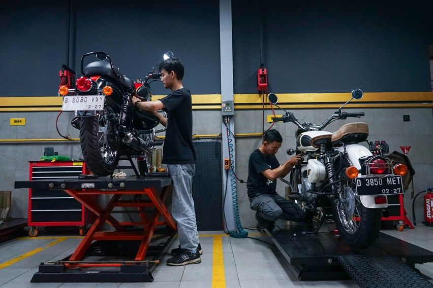 Royal Enfield Indonesia Berkomitmen Tinggi dalam Layanan After Sales Royal Enfield after sales