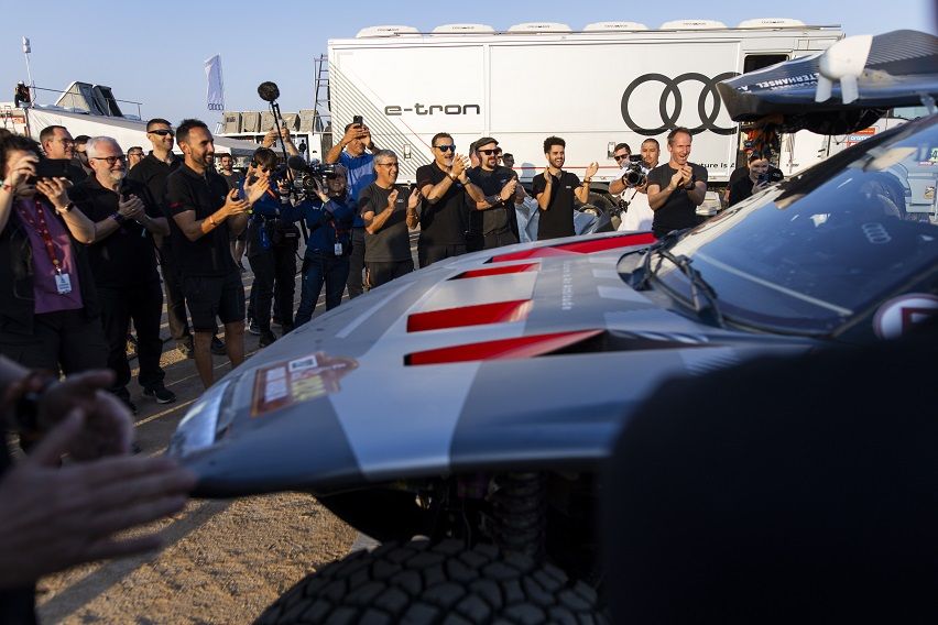 Audi wins 2024 Dakar Rally with RS Q etron