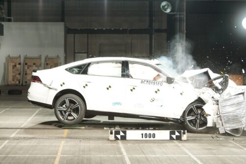 Honda Accord RS e:HEV Diganjar Skor 5 Bintang ASEAN NCAP