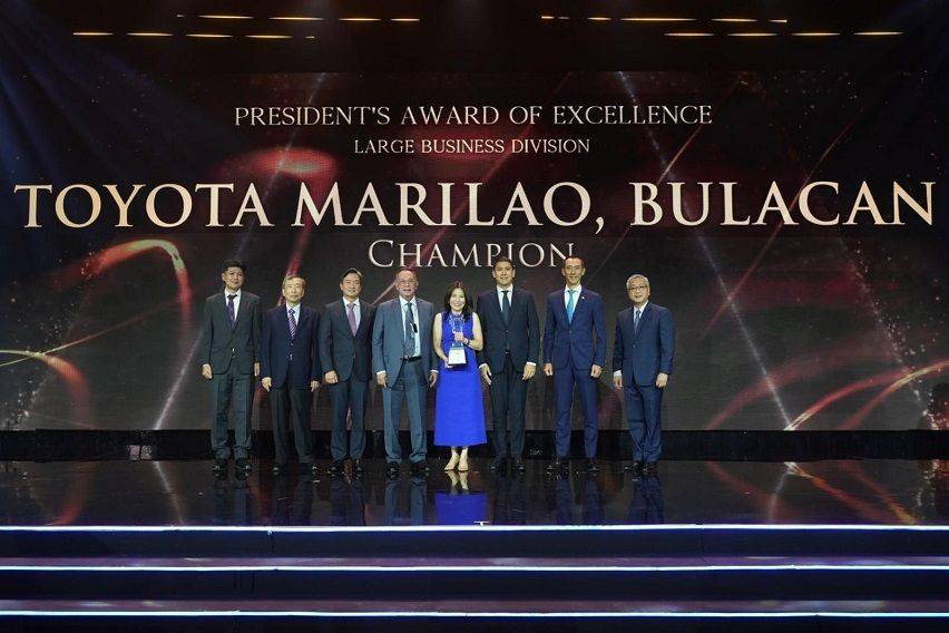 President Award of Excellence - Large Business