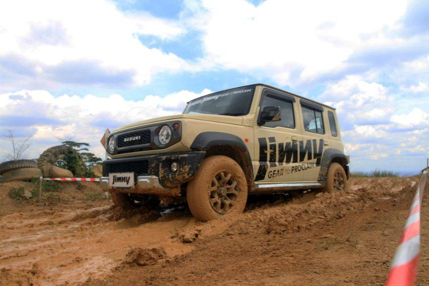 Suzuki Jimny 5 door test drive