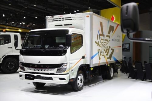 Truk Listrik Mitsubishi Fuso eCanter Akan Meluncur di GIIAS 2024