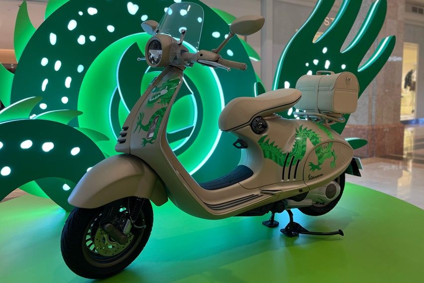 Vespa 946 Dragon Dijual di Indonesia, Edisi Imlek Seharga Rp267 Juta Vespa 946 Dragon