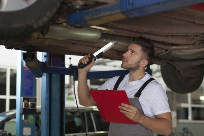 Under-carriage inspection