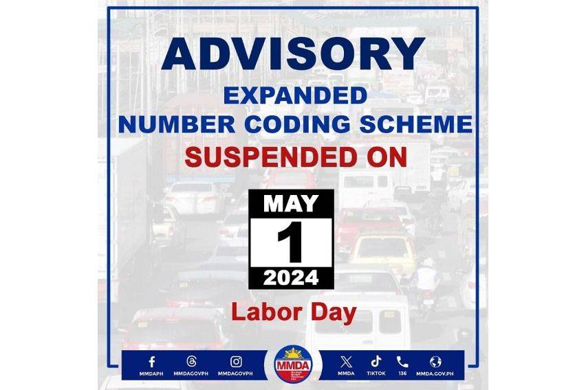 MMDA labor day