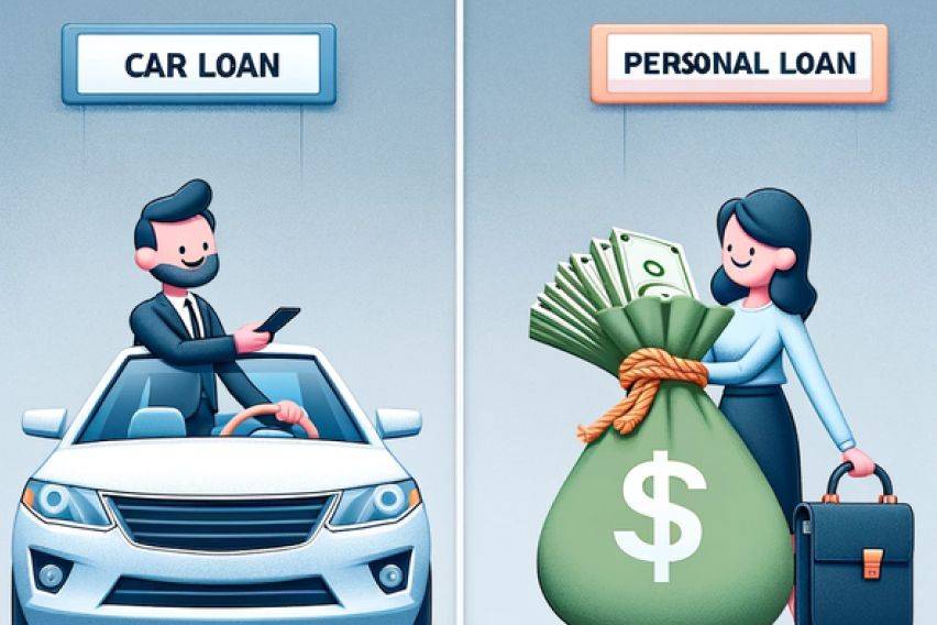 Personal loan or car loan