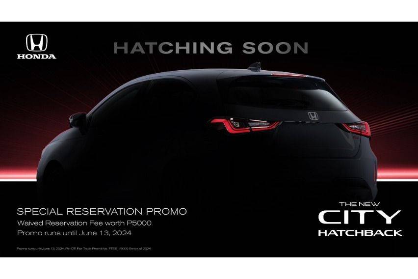 Honda Cars PH to unveil spruced-up City Hatchback next month