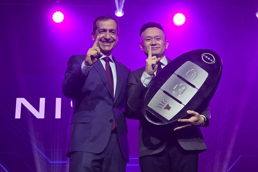 Masuda formally assumes top exec role in Nissan PH  Nissan PH Handover by Fort Manahan 2