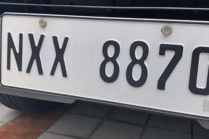 LTO Vanity License Plate (OMVSP)