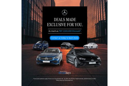 Mercedes Benz Dream Days promo gives discounts up to P2.5-M Mercedes Benz Dream Days promo gives discounts up to P2.5-M
