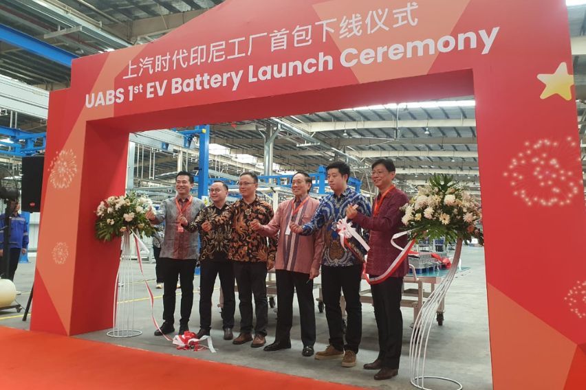 MG Indonesia Meresmikan Fasilitas Perakitan Baterai MG battery dactory