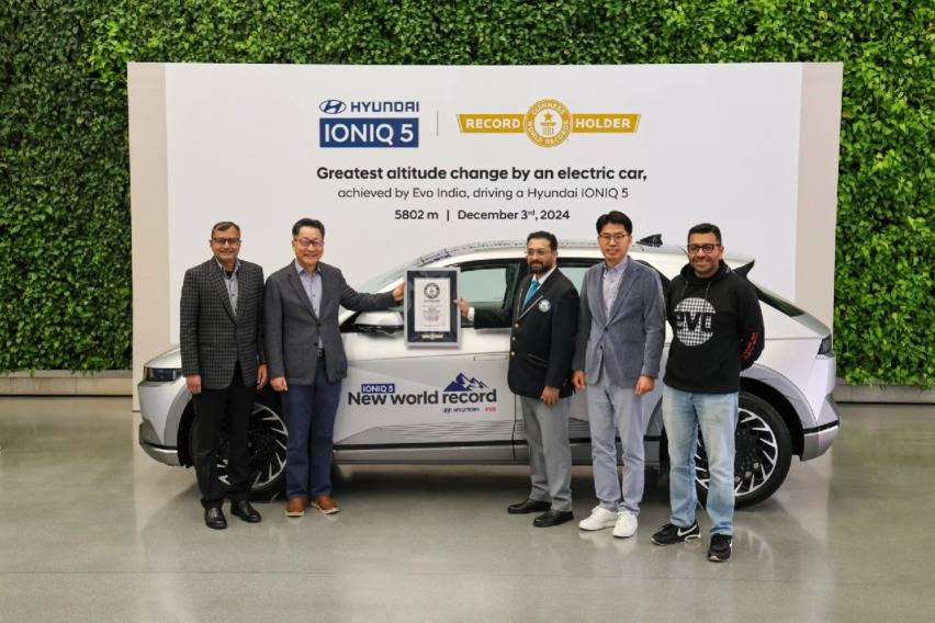 Hyundai Ioniq 5 Pecahkan Rekor Dunia di Guinness World Record