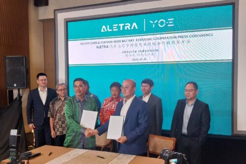 Kerja Sama Aletra dan Yoening Technology Produksi Baterai di Indonesia Kerja Sama Aletra dan Yoening Technology Produksi Baterai di Indonesia
