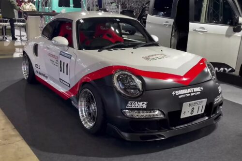 Coperche 811 GT-K, Daihatsu Copen Berubah Menjadi Mini Porsche 911 Coperche 811 GT-K, Daihatsu Copen Berubah Menjadi Mini Porsche 911