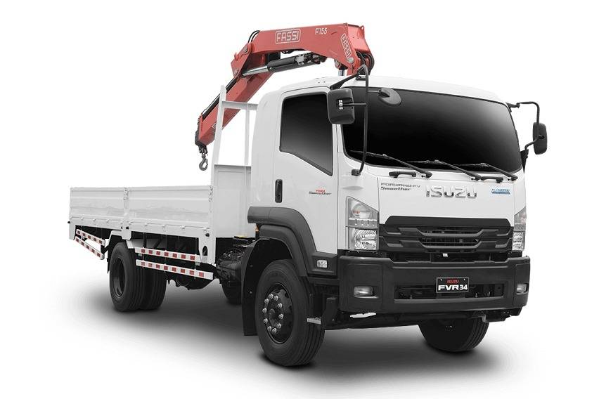 Isuzu FVR34QS-Truck-Crane