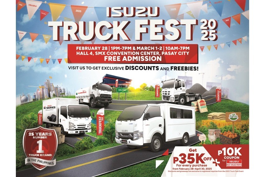 Isuzu PH celebrates 25 years with 'biggest' Truck Fest yet' Isuzu PH celebrates 25 years with 'biggest' Truck Fest yet'