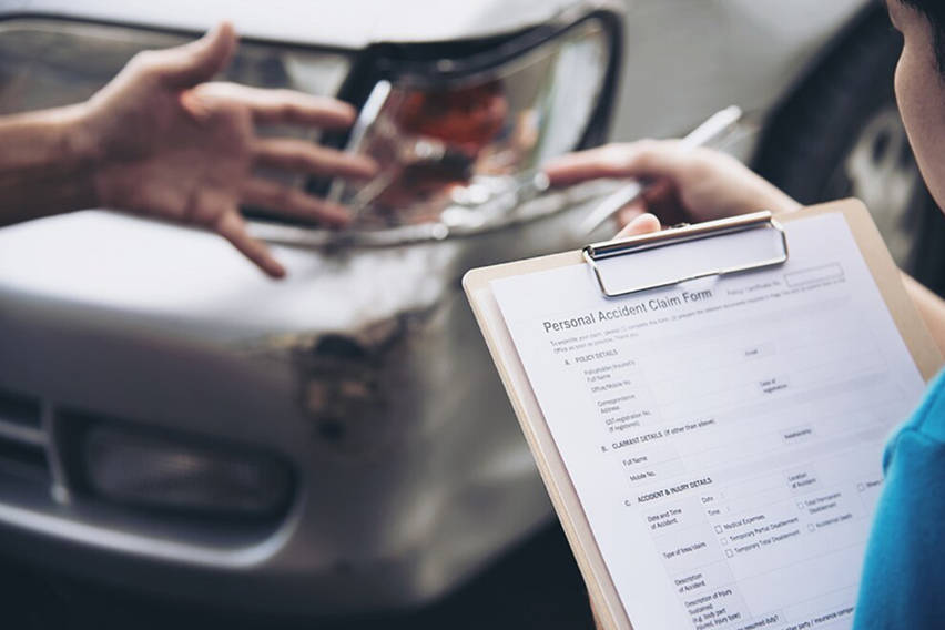Car insurance and accident