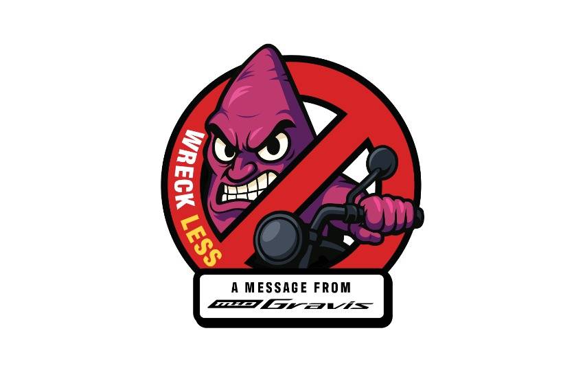 Yamaha Mio Gravis KAMOTE BADGE