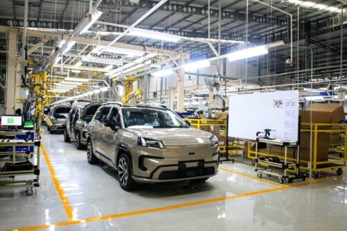 GAC AION dan Indomobil Resmikan Pabrik Mobil Listrik di Purwakarta GAC AION dan Indomobil Resmikan Pabrik Mobil Listrik di Purwakarta