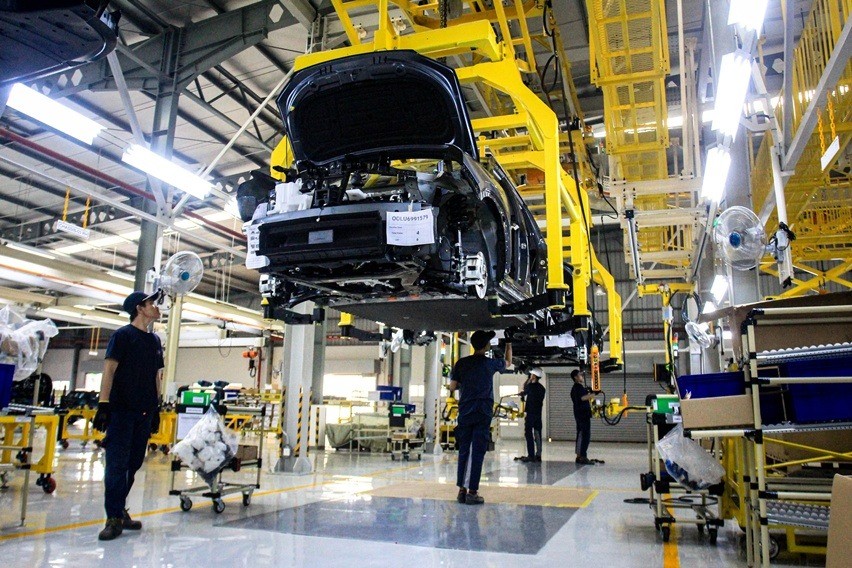 fasilitas perakitan dan pabrik GAC Aion 