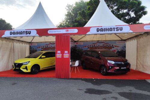 Daihatsu Ayla dan Sigra Ramaikan Test Drive di Acara Kumpul Sahabat Palembang 2025