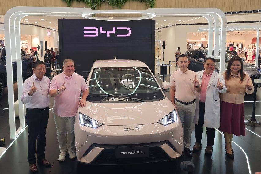 BYD Cars PH brings out limited-run Seagull Seashell Pink