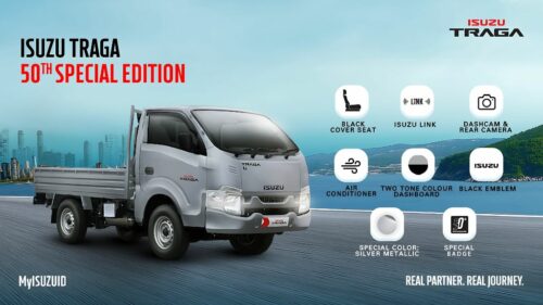 Isuzu Traga 50th Special Edition Siap Meluncur di GIIAS 2025, Edisi Terbatas Hanya 50 Unit