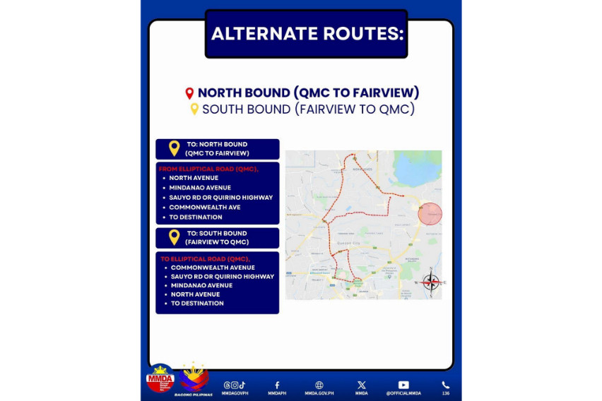 MMDA Alternate Route