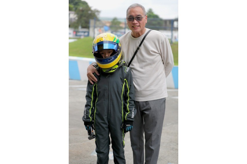 Ayrton Atienza with Carlos Gono
