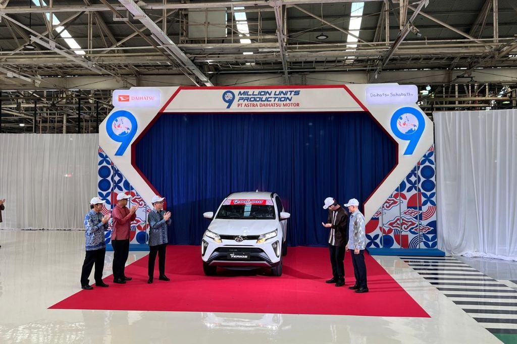 Terios jadi model ke-9 juta produksi Daihatsu Indonesia