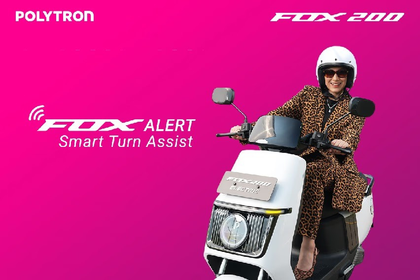 Polytron Fox 200: Skuter Listrik Stylish untuk Perempuan, Harga Mulai Rp11,5 Juta
