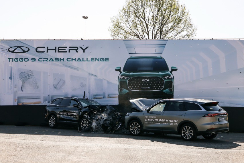 Chery Tiggo 9 CSH Tunjukkan Ketangguhan di Uji Tabrak Ekstrem Afrika Selatan