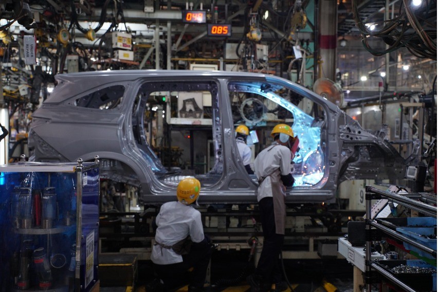 Pabrik Toyota (TMMIN) Karawang produksi mobil